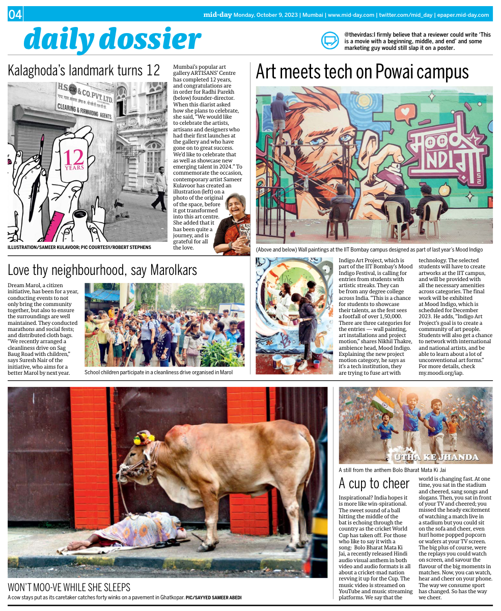 Full Mid-Day daily dossier page