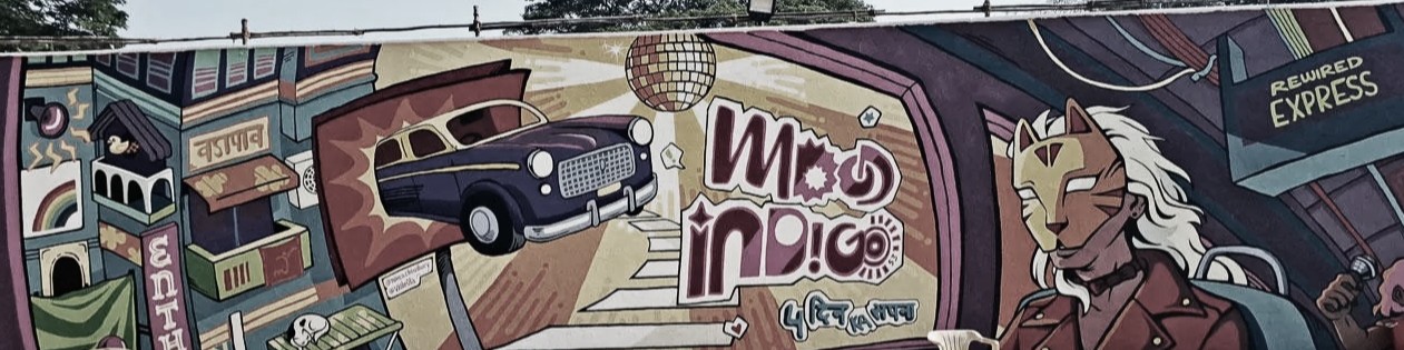 The Mood Indigo AR graffiti mural